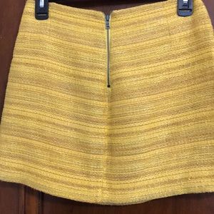 Alice + Olivia Skirts - Alice+Olivia yellow & metallic gold mini skirt Alice + Olivia Skirts - Alice+Olivia yellow & metallic gold mini skirt